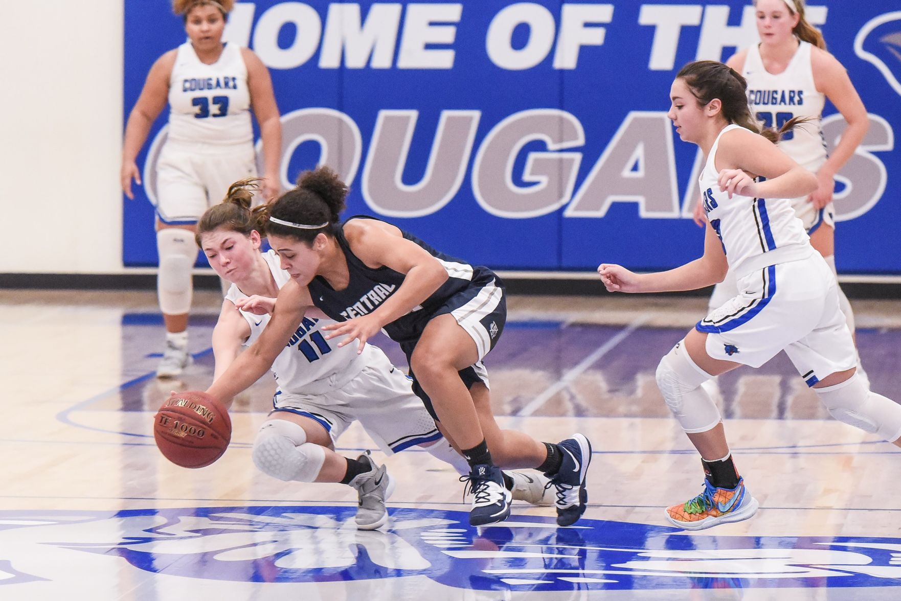 12/6/19 - Girls Basketball - Francis Howell Central at Lutheran St. Charles